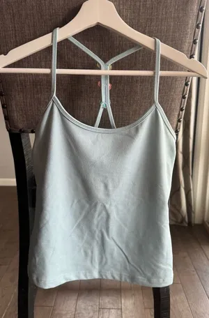 Balance Collection by Marika Light Blue Strappy Racerback Camisole thumbnail 1