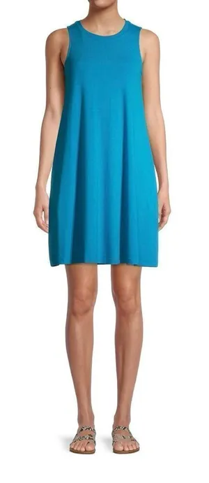 Womens Time and Tru Sleeveless Jersey Knit Sleeveless Dress - Sz XXL thumbnail 1