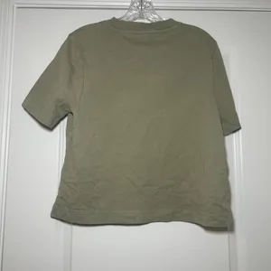 J.Crew Womens Olive Green Cotton Short Sleeve Boxy Crewneck T-Shirt S casual thumbnail 6
