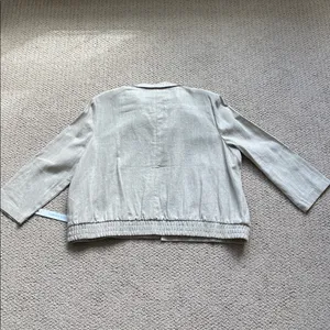 Women's Beige Blazer Tan Size XL thumbnail 7