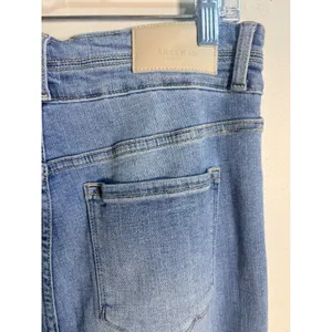 Artemis Vintage Flare Jeans 15/31 Light Wash Double Button High Rise Stretch‎ thumbnail 12