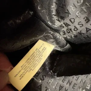 Kate Spade New York Larchmont Avenue Leather Penny Large Tote Color Black Used thumbnail 13