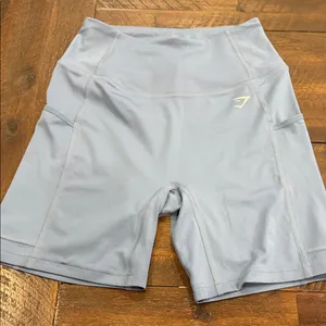 Gymshark medium Blue High-Rise Bike Shorts thumbnail 1