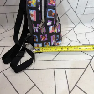 Loungefly The Proud Family Mini Backpack OS Black‎ Character Portrait Print Bag thumbnail 7