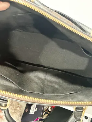 Coach Katy Satchel In Signature Canvas Brown Black Shoulder Bag thumbnail 5