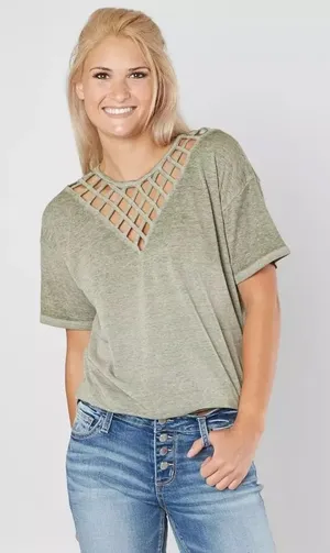 Buckle Caged Top thumbnail 1
