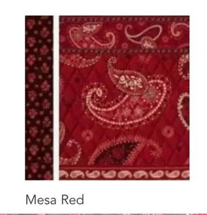 Vera Bradley| mesa red quilted lunch bag  thumbnail 17