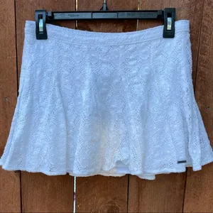 Abercrombie & Fitch Skirt‎ White thumbnail 2