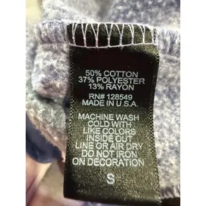 Aviator Nation Tye Dye Blue Hoodie Full Zip‎ Sweatshirt The Hamptons Surf Small thumbnail 8
