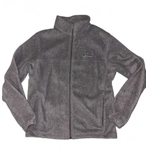 Columbia Women's Gray Full-Zip Performance Fleece Jacket thumbnail 1