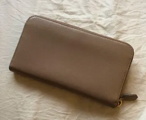 Prada Saffiano Ribbon Bow Zip Around Wallet thumbnail 6