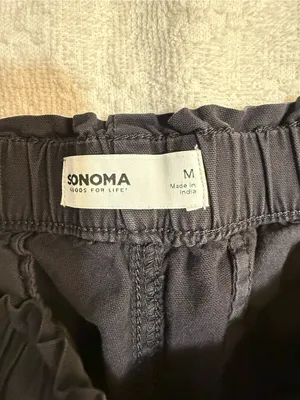 Sonoma Men's black Drawstring Athletic Shorts thumbnail 4