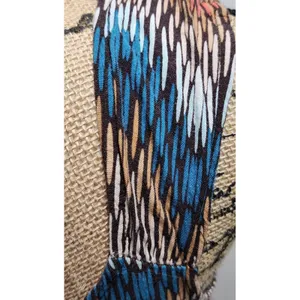 Sleeveless‎ Dress Chevron Print V-Neck Casual Summer Dress Size Unknown thumbnail 3