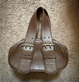 Free People Say Yes Bag Brown Leather thumbnail 1