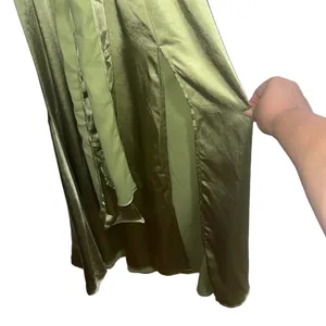 NEW NWT Elliatt Kai Maxi Dress Avocado Green thumbnail 7