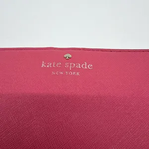 Kate Spade Continental Pink Saffiano Leather Wallet thumbnail 2