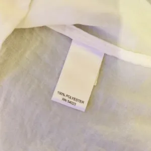172 | Banana Republic V-Neck Pleated Sleeveless Blouse Top White‎ Womens 6 thumbnail 5