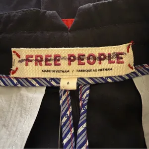 Free People Perfect Prep Trouser Shorts‎ Navy Sz.6 thumbnail 10