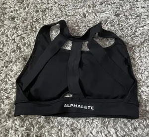 Alphalete Black Sport Bra Size Medium thumbnail 2