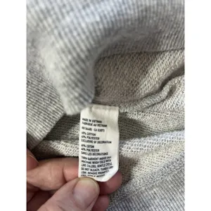 American Eagle Gray Fringe Pullover Sweatshirt Large thumbnail 5