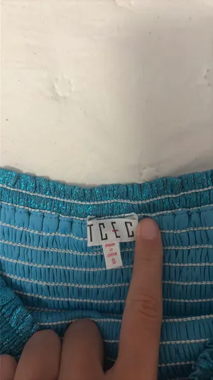 TCEC Shorts Blue Sparkly thumbnail 2