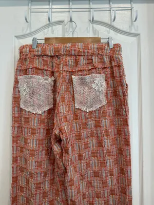 POL lace trim wide leg pants thumbnail 7