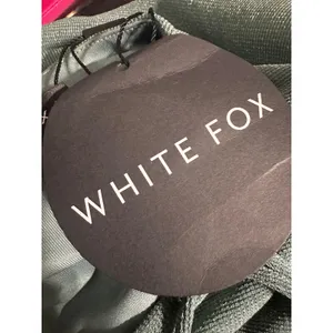 White Fox Without A Trace Top Sage Green‎ Metallic Strappy Halter Y2K Size M thumbnail 7