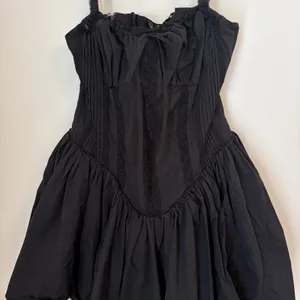 Windsor Large Black Corset Dress Whimsigoth Skater Mini Dark Romance Costume thumbnail 3