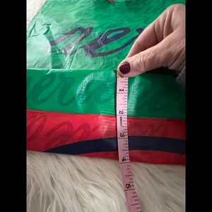 Green, Red and Blue Tote Bag - Fun & Stylish thumbnail 6