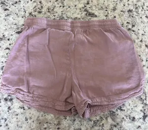 American Eagle Pull-On Linen Shorts thumbnail 2