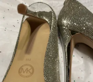 Michael Kors Peep Toe Platform Heels thumbnail 4