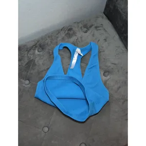 FP Movement by Free People Cobalt Blue Ribbed Racerback Sports Bralette thumbnail 6