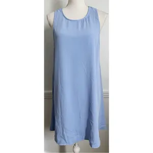 Amanda Uprichard for Le Tote • Light Blue Sleeveless Swing Dress thumbnail 3