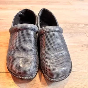 BOC Comfort Clogs Slip On Shoes Work Casual Everyday Blue Gray‎ 8.5 thumbnail 3