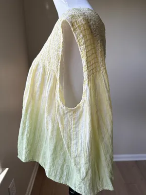 We The Free Little Bit Of Something Citron Ombre Oversized Top thumbnail 5