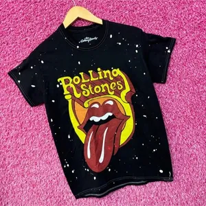 The Rolling Stones Hot Lips Rock Splatter Dye Small thumbnail 3