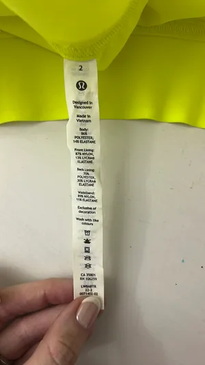 Lululemon Court Rival High-Rise Skirt Highlight Yellow thumbnail 7