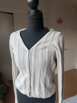 Cardigan Tan Size XS thumbnail 2