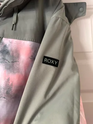 Roxy Presence Parka Jacket in Sea Pine Mystery Fog thumbnail 8
