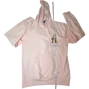 Dragon Ball Z Goku Pink Hoodie Super Saiyan‎ Anime Graphic Pullover Sz Small thumbnail 12