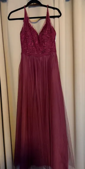 Watters Bridesmaid Dress Red Size 6 thumbnail 1