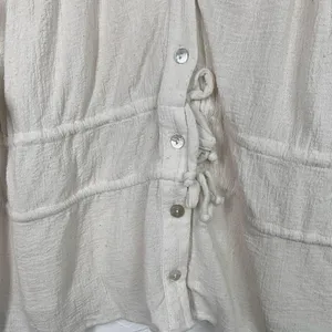 Jen’s Pirate Booty Natural Kiedis Peasant Boho Long Sleeve Top Small New thumbnail 3