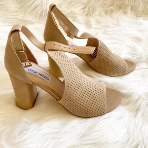 NEW Reda Taupe Suede Sandal Open Toe Ankle Strap SZ-9 thumbnail 7