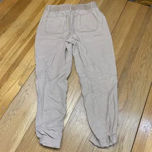 Abercrombie & Fitch Paperbag Waist Utility Joggers Tan Beige Womens Size‎ Small thumbnail 6