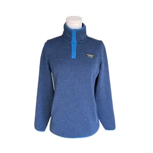 L.L.Bean - NWT Women’s Sweater Fleece Pullover Mallard Blue Sz Xs thumbnail 3