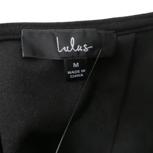 Lulus Fit the Fashion Black Sleeveless Vegan Leather Wide-Leg Jumpsuit Medium thumbnail 9