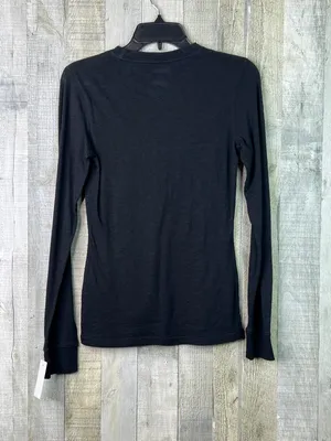 Jansport Small Crewneck Long Sleeve Black T-Shirt thumbnail 2