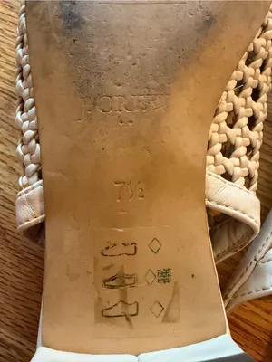 J. Crew Woven Slingback Flats in Dusty Ivory- 7.5 thumbnail 8