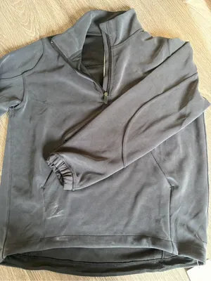lululemon athletica Charcoal Half-Zip Sweatshirt thumbnail 2