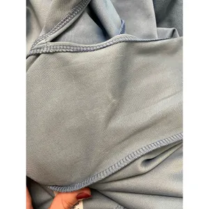 Lulus Mila Slate Blue‎ Ruffled Off-The-Shoulder Maxi Dress Size Small thumbnail 12